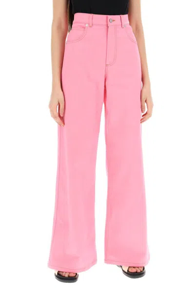 Shop Marni Lightweight Denim Jeans In Pink