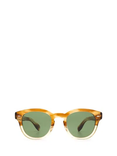 Shop Oliver Peoples Sunglasses In Honey Vsb
