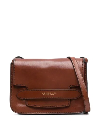 Shop The Bridge Lucrezia Crossbody Bag In Brown