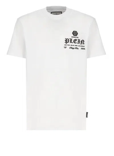 Shop Philipp Plein Round Neck Ss T-shirt