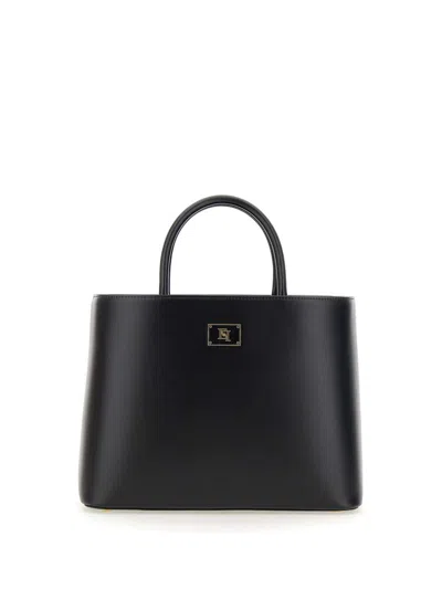 Shop Elisabetta Franchi Daily Bag In Black