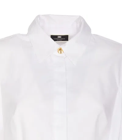 Shop Elisabetta Franchi Shirt In White