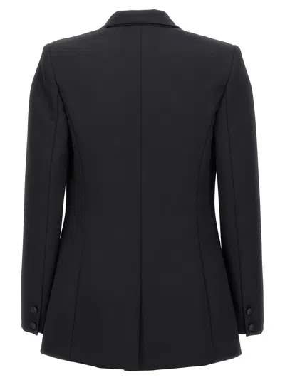 Shop Elisabetta Franchi Single-breasted Blazer In Black
