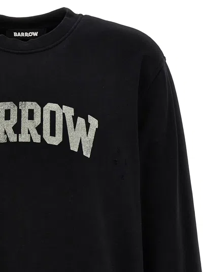 Shop Barrow Logo Print Sweatshirt