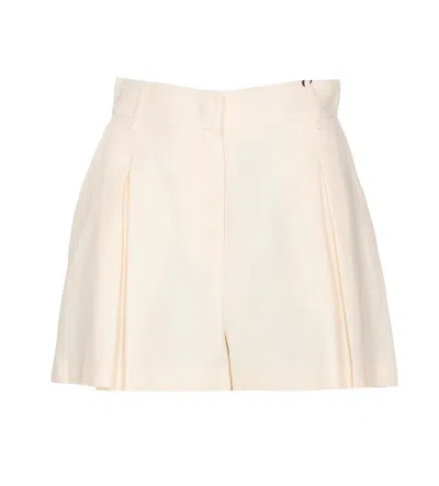 Shop Twinset Linen Shorts