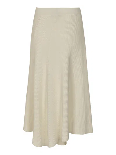 Shop Oyuna Kesi Skirt In Ivory