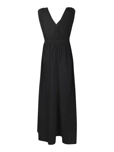 Shop Sofie D'hoore High Waist Sleeveless Dress In Black