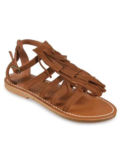 Shop Kjacques Fregate Sandals In Vel Amareto