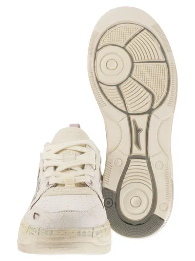 Shop Premiata Draked 353 - Sneakers In White