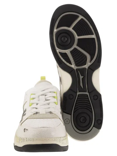 Shop Premiata Drake 352 - Sneakers In White/black
