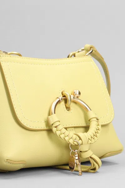 Shop See By Chloé Joan Mini Shoulder Bag In Yellow Leather