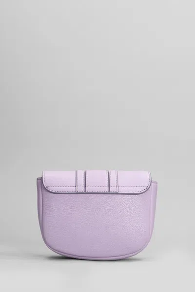 Shop See By Chloé Hana Mini Shoulder Bag In Lilla Leather