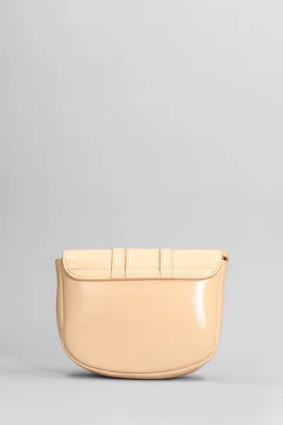 Shop See By Chloé Hana Shoulder Bag In Beige Leather
