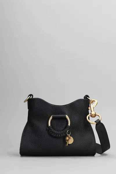 Shop See By Chloé Joan Mini Shoulder Bag In Black Leather