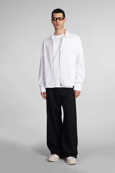 Shop Courrèges Shirt In White Cotton