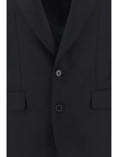 Shop Dolce & Gabbana Blazer Jacket In Nero