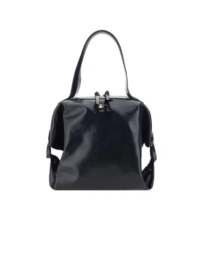 Shop Vivienne Westwood Mara Shoulder Bag In Black