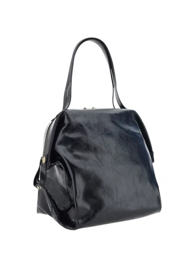 Shop Vivienne Westwood Mara Shoulder Bag In Black