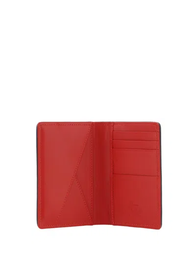 Shop Christian Louboutin Card Holder In Smoky/silver