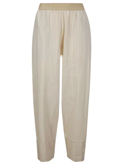 Shop Uma Wang Palmer Pants In Off White