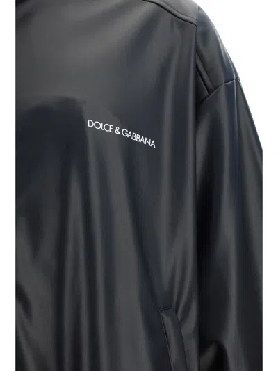 Shop Dolce & Gabbana Bomber Jacket In Nero
