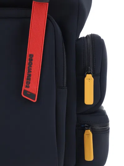 Shop Dsquared2 Backpack In Nero