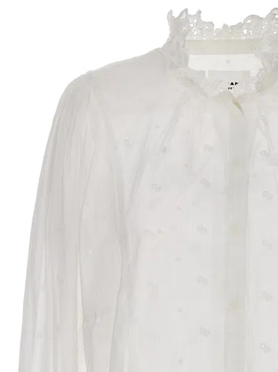 Shop Marant Etoile Terzali Shirt In White