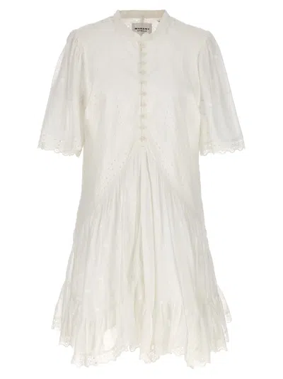 Isabel Marant Étoile Slayae Dresses In White