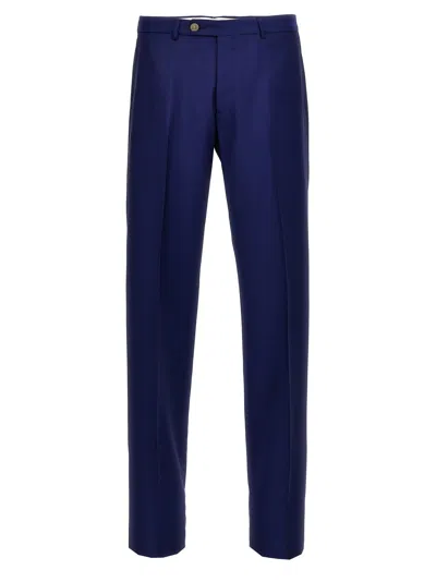 Maurizio Miri Double-breasted Suit In Blue