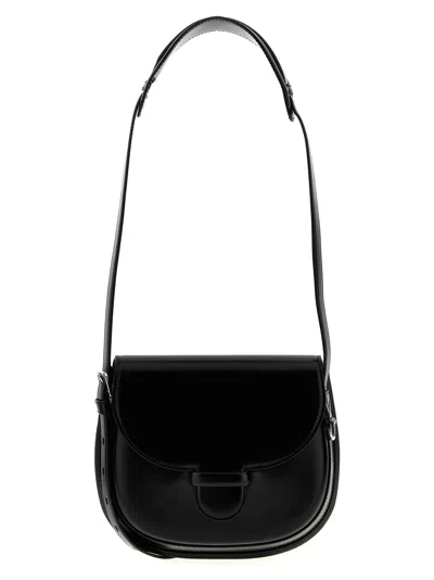 Shop Lemaire Cartridge Sport Crossbody Bag In Black