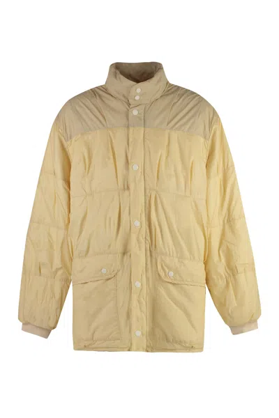 Shop Our Legacy Exhaust Techno Fabric Jacket In Yellow