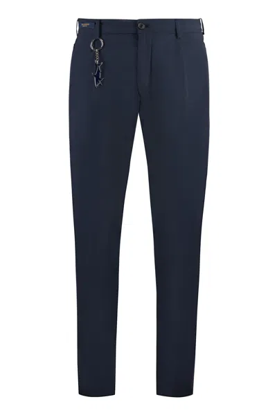 Shop Paul&amp;shark Technical-nylon Pants In Blue