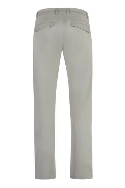 Shop Paul&amp;shark Cotton Trousers In Grey