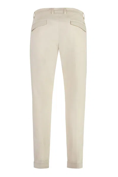 Shop Paul&amp;shark Cotton Trousers In Ivory