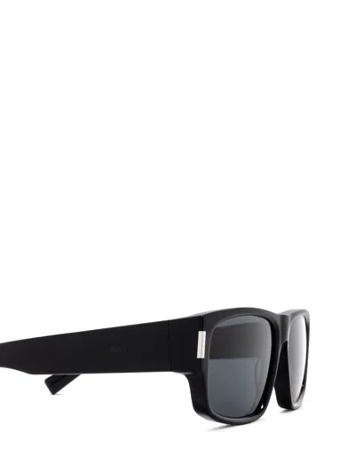 Shop Saint Laurent Sl 689 Black Sunglasses