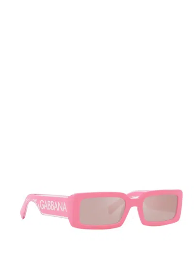 Shop Dolce &amp; Gabbana Eyewear Dg6187 Pink Sunglasses