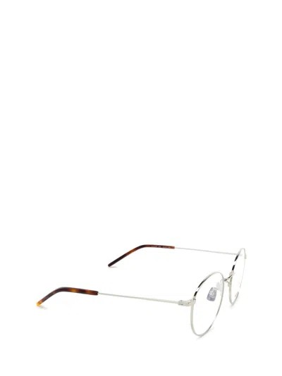 Shop Saint Laurent Sl 237/f Silver Glasses