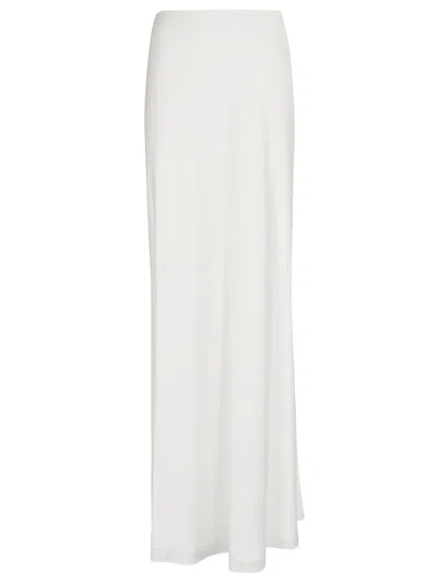 Shop Jonathan Simkhai Kiri Maxi Skirt In White