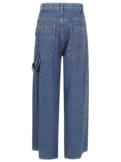 Shop Etro Denim Jeans Woman In Variante Abbinata