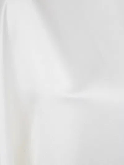 Gianluca Capannolo Iris Sleeve Top In White