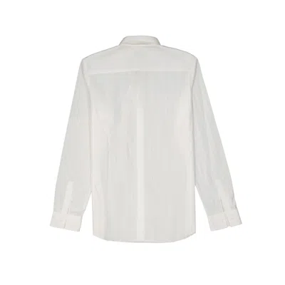 Shop Givenchy Cotton Logo Shirt In White