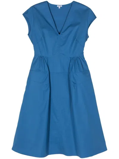 Shop Aspesi Mod 2910 Dress In Sky Blue
