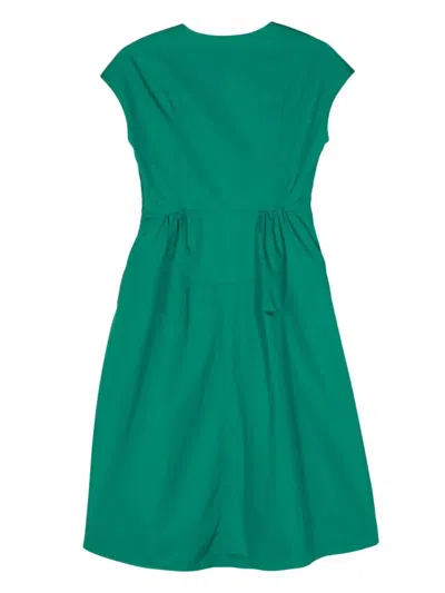 Shop Aspesi Mod 2910 Dress In Green