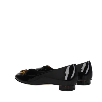 Shop Dior Cest Ballerina Flats In Black
