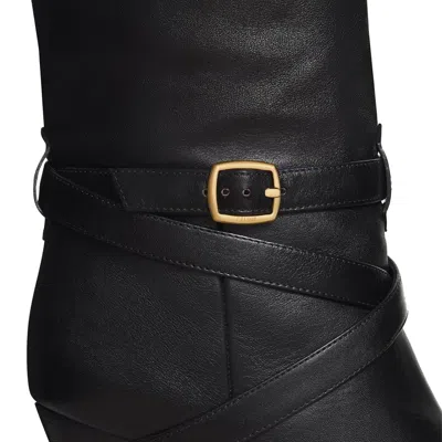 Shop Celine Wiltern Boots In Black
