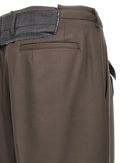 Shop Magliano Signature  Pants In Brown