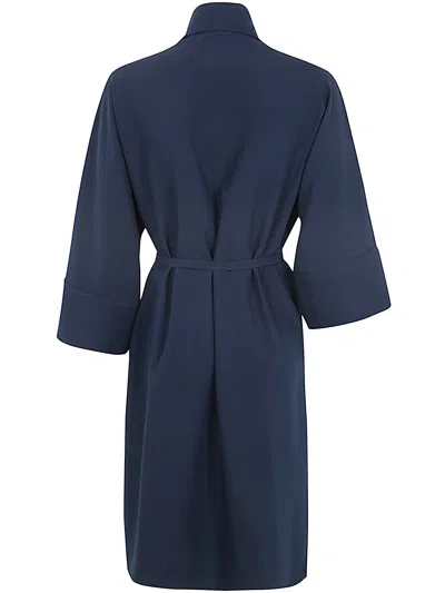 Shop Drhope Trench In Navy