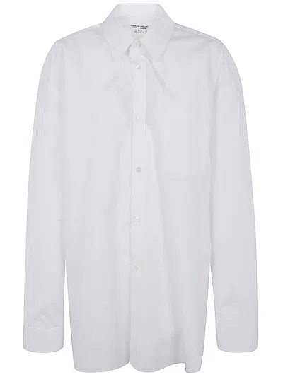 Shop Comme Des Garçons Comme Des Garçons Shirt In White