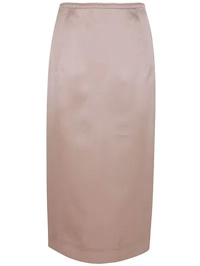 Shop N°21 Woven Skirt In Blush