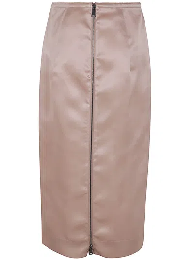 Shop N°21 Woven Skirt In Blush